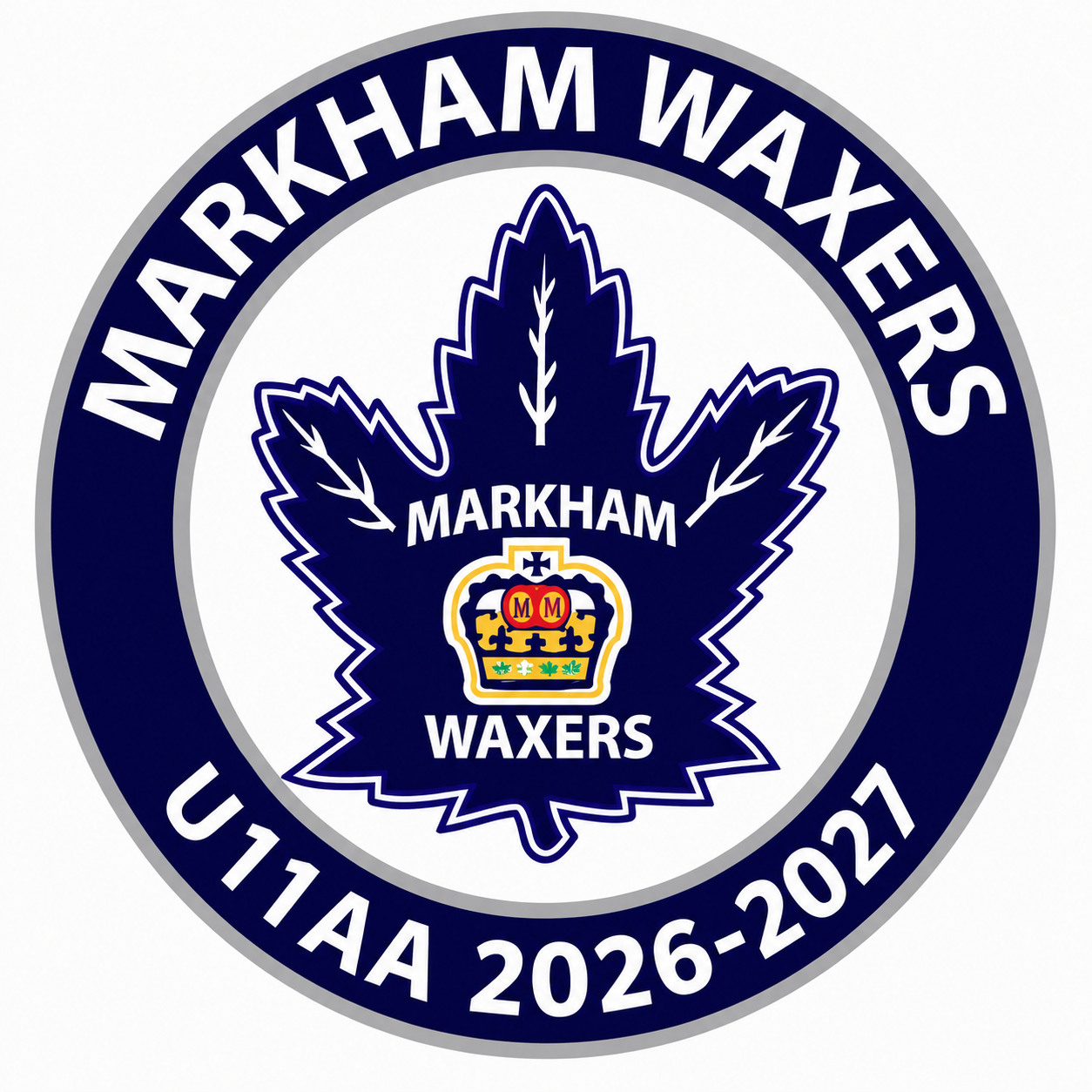 Markham Waxers U11 AA 2026-2027 logo